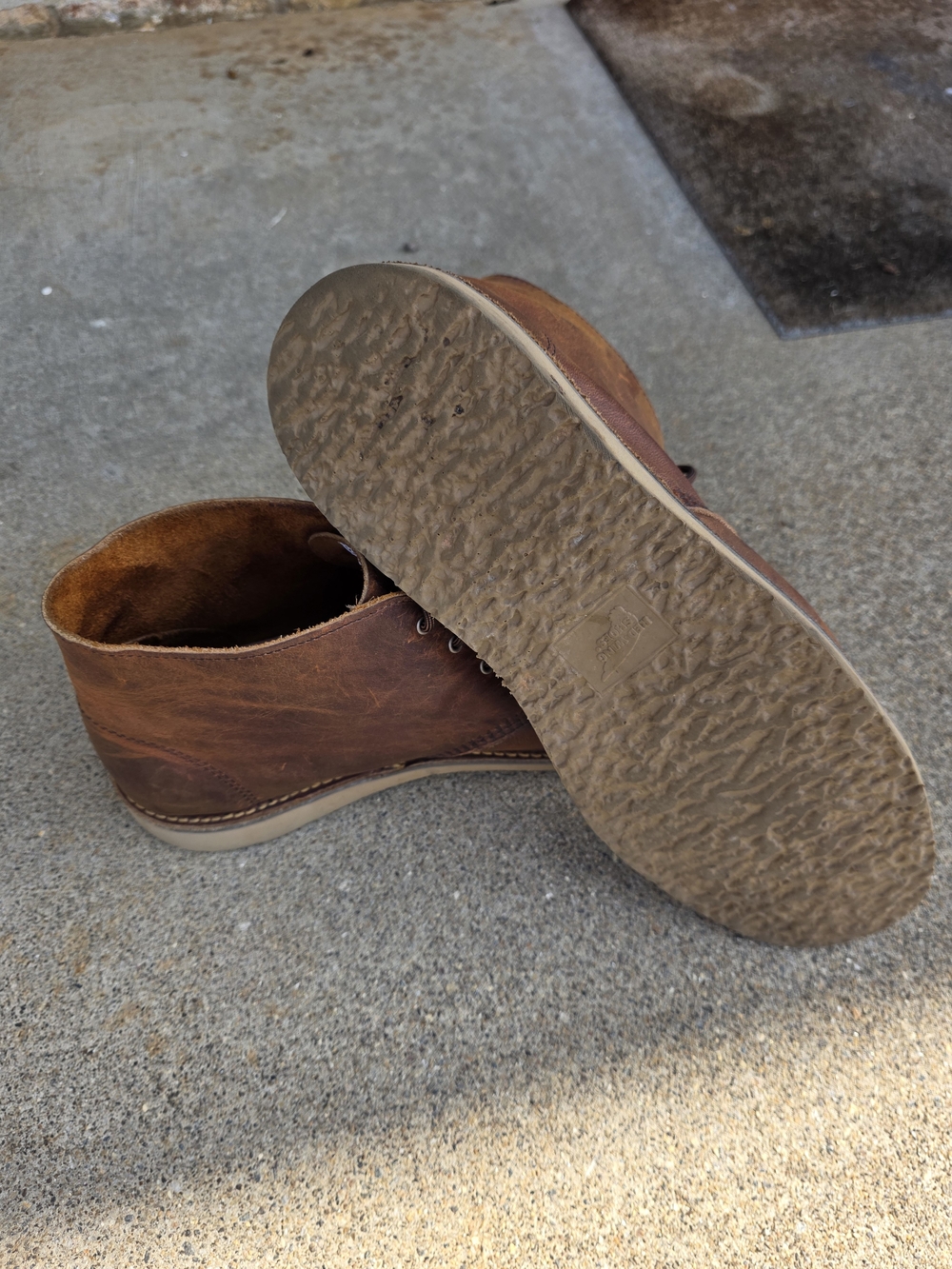 Red Wing Weekender Chukka In Copper Leather - Men's 13 / 3622 - Picture 7 of 9